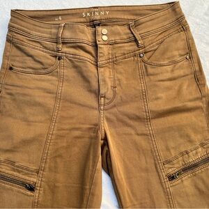 White House Black Market Tan Skinny Cargo Pants